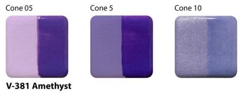 AMACO Velvet Underglaze V-381 - Amethyst - 1 pint